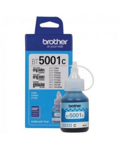 Cartucho Original Refil Brother BT5001C Cyano | InkTank Brother T420W, T510W, T520W, T710W, T720DW, T820DW, T910DW, T4000DW, T4500DW